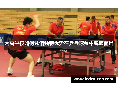 大禹学校如何凭借独特优势在乒乓球赛中脱颖而出